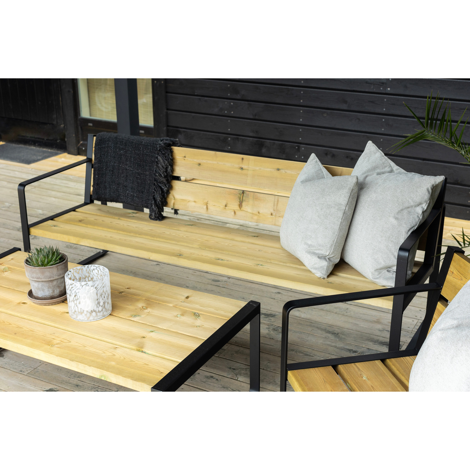 Bord Jabo Vansjön med 2st Gavlar Svart