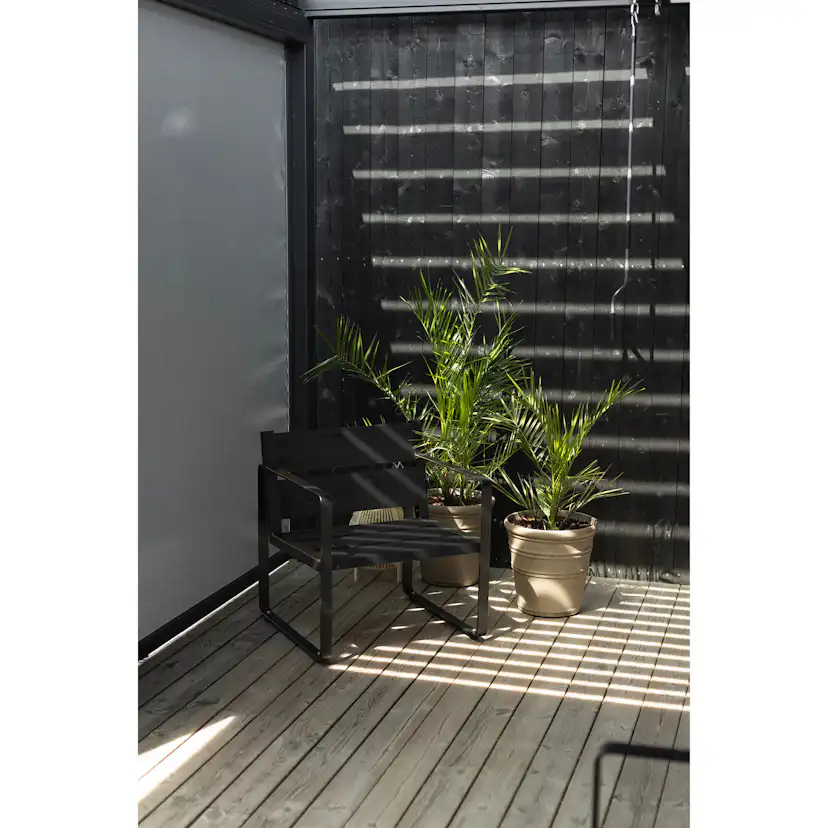 Fåtölj/Soffa Jabo Vansjön med 2st Gavlar Svart