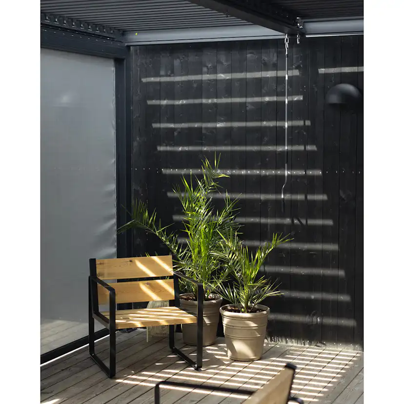 Fåtölj/Soffa Jabo Vansjön med 2st Gavlar Svart