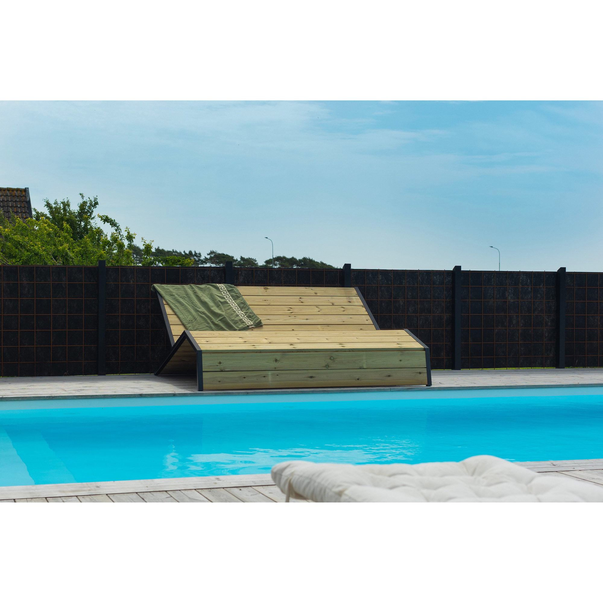 Solsäng Jabo Vansjön med 2st Gavlar Svart