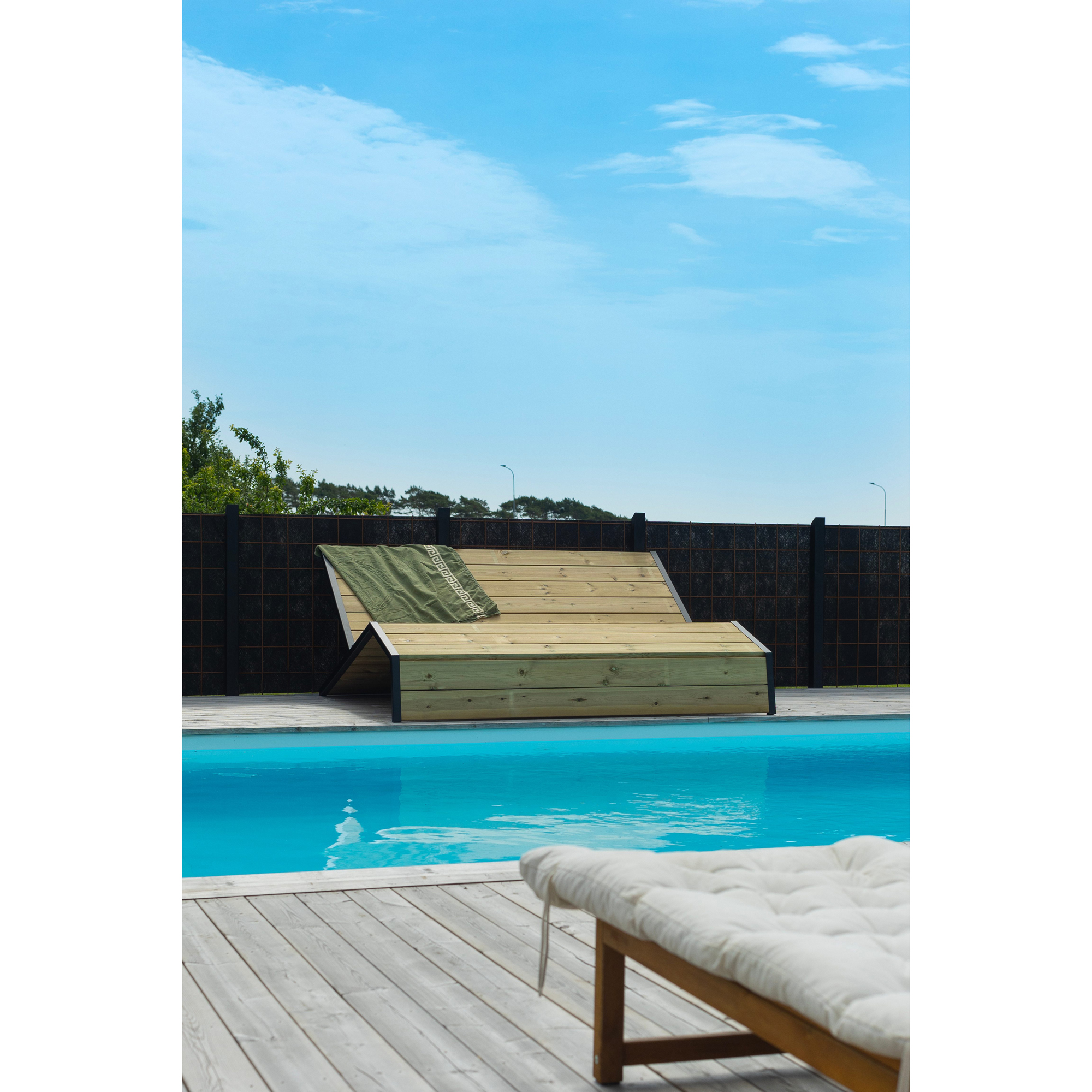 Solsäng Jabo Vansjön med 2st Gavlar Svart