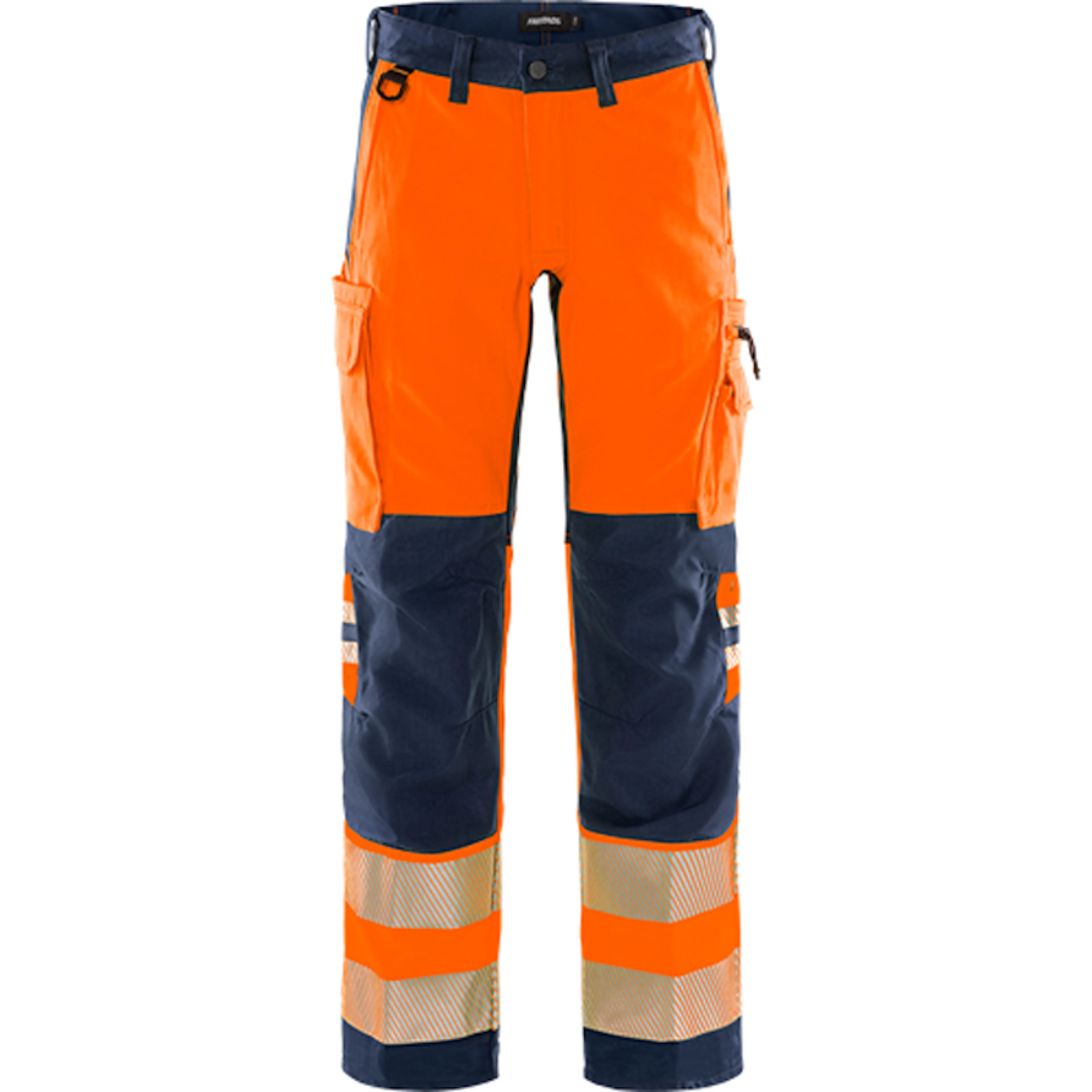 Varselorange/Marinblå