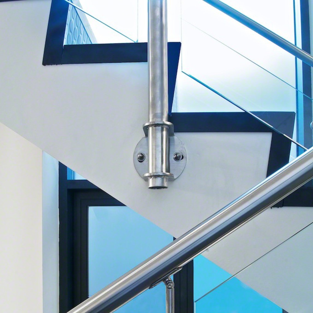 Räckesstolpe Herrljunga Ledstångsfabrik Utanpåliggande Enkel Inomhus Konsol 0551