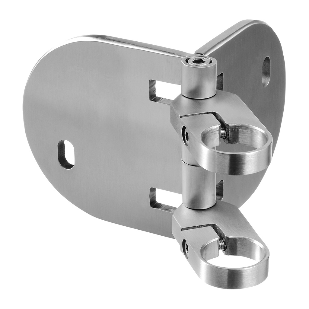 Räckesstolpe Herrljunga Ledstångsfabrik Utanpåliggande Hörn Inomhus Konsol 0555