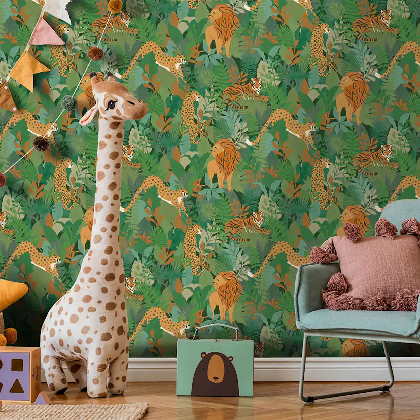 Tapet Holden Dream Catcher Animal Kingdom Green 13071