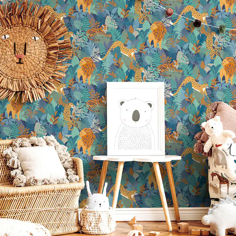 Tapet Holden Dream Catcher Animal Kingdom Blue 13073