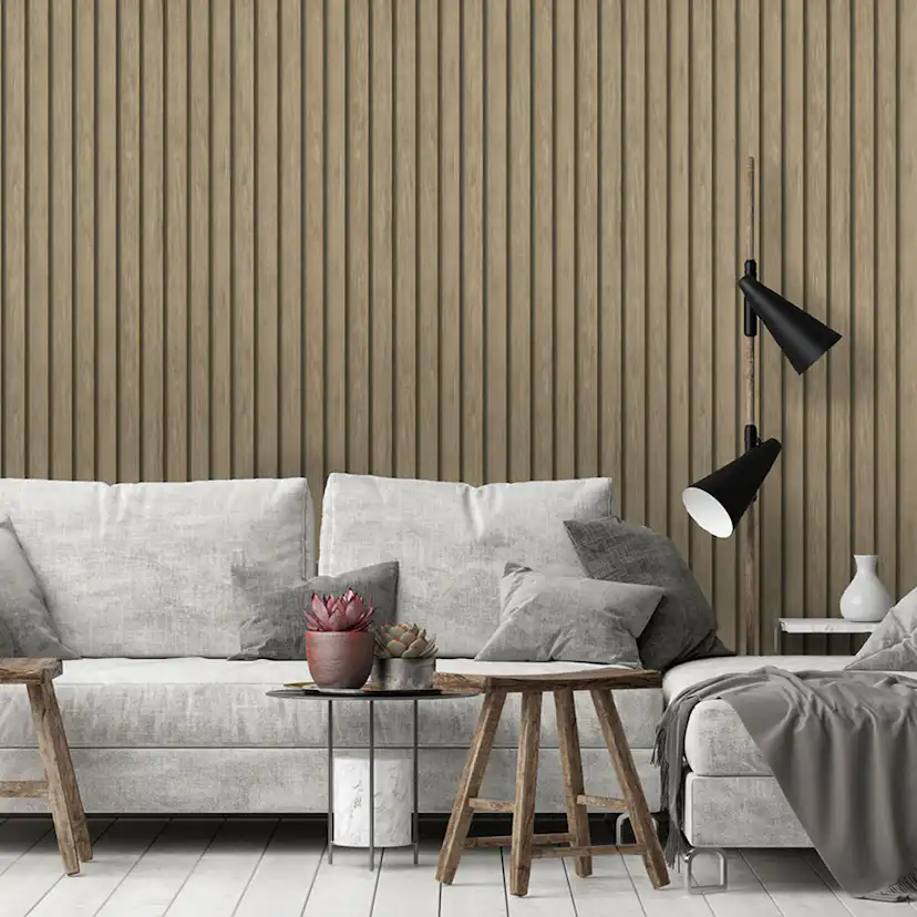 Tapet Holden Dream Catcher Woodslat Light Oak 13132