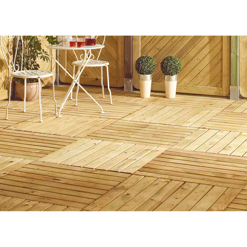 Golvtrall Jabo Furu 50x50 cm 25 Kvm/pall 100 st