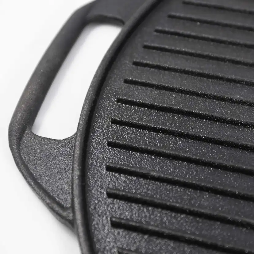 Grillpanna Muurikka Svart Gjutjärnspanna 42cm