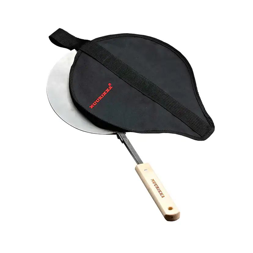 Jägarstekpanna Muurikka Stekpanna med Fällbart Handtag Varmvalsat Stål 26 cm