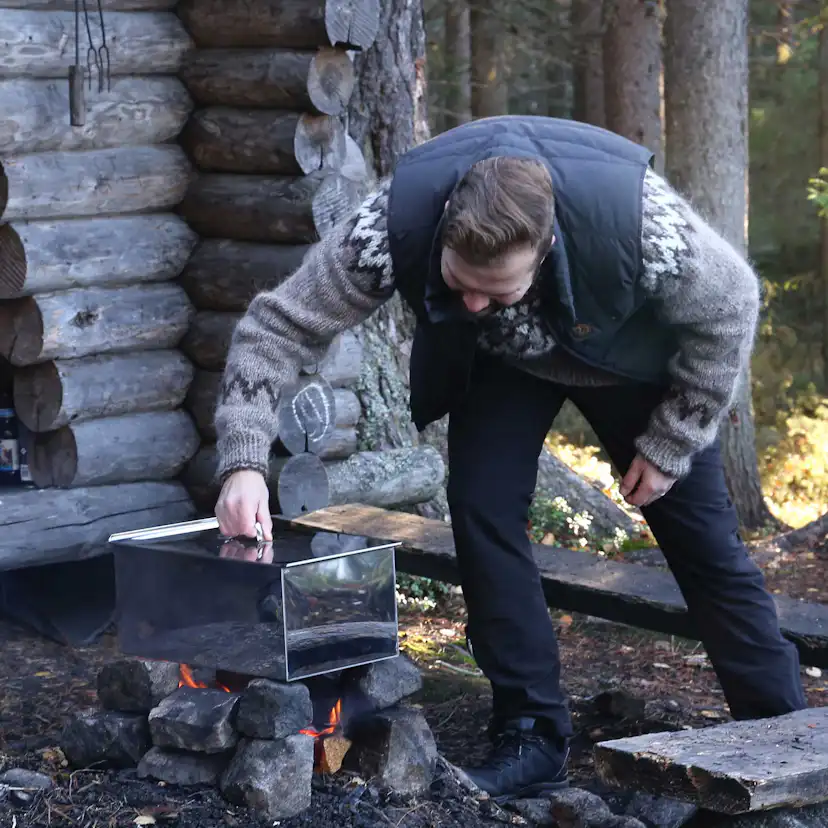 Röklåda Muurikka Rostfritt Stål