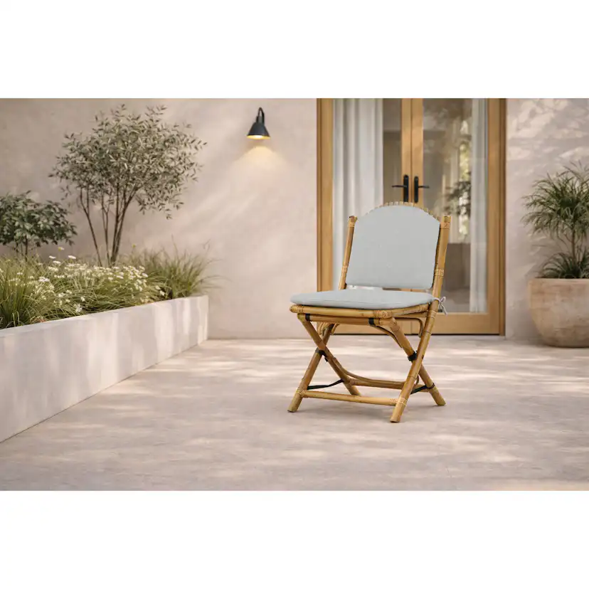 Trädgårdsstol Venture Home Cane Bambu Vikbar