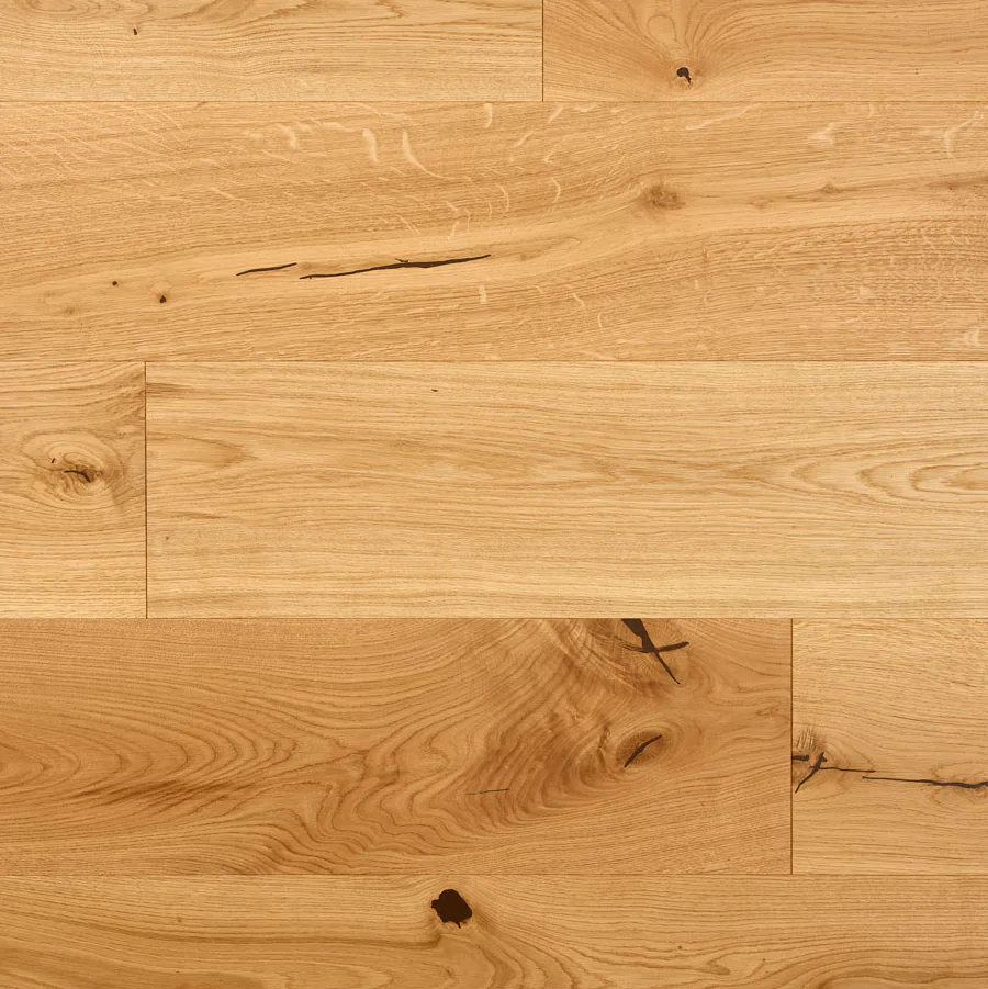 Parkettgolv Moland Sandgate Plank Ek Living Hårtdvaxolja Lätt Borstad