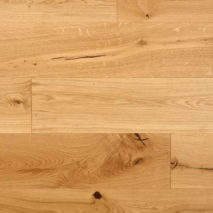 Parkettgolv Moland Sandgate Plank Ek Living Hårtdvaxolja Lätt Borstad