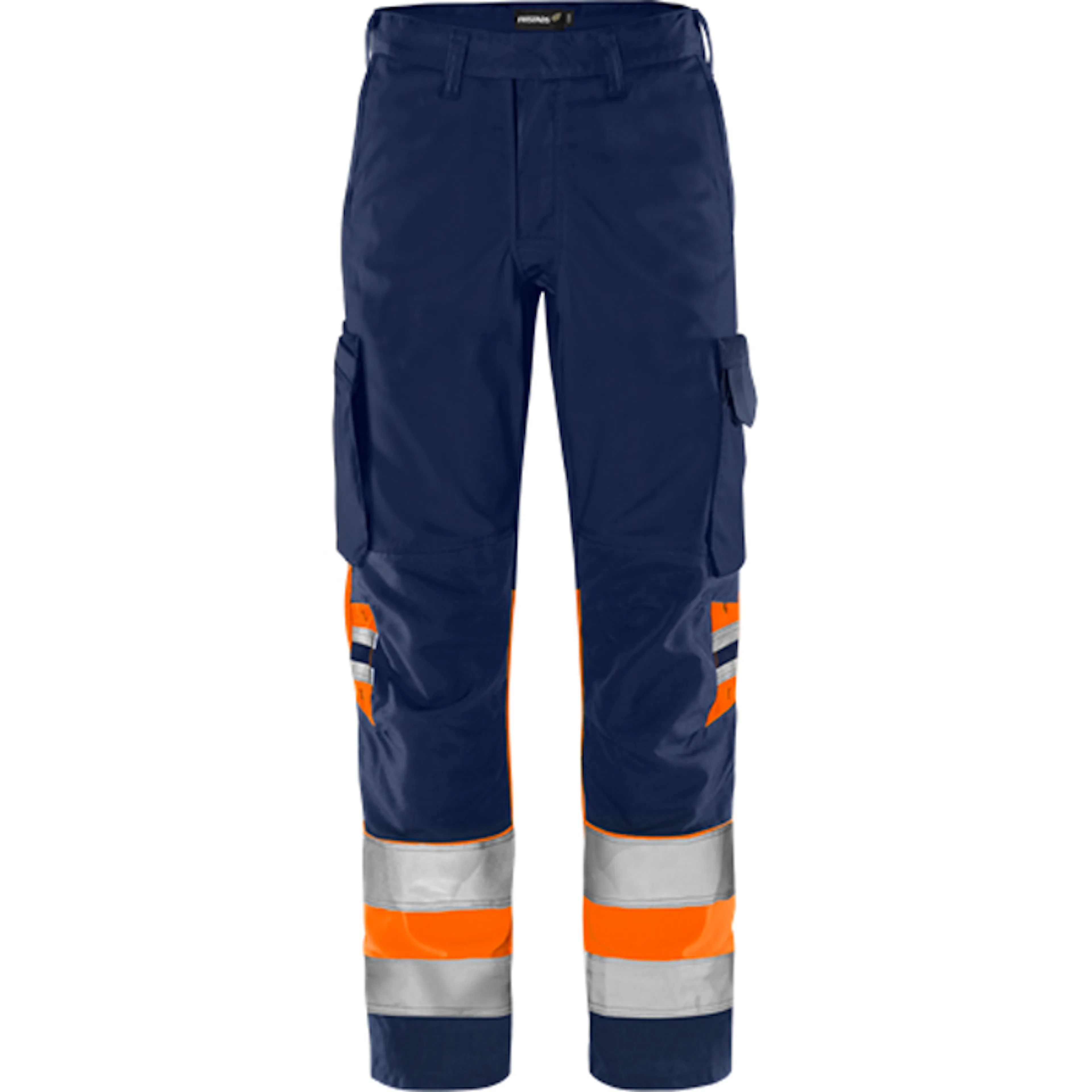 Varselorange/Marinblå