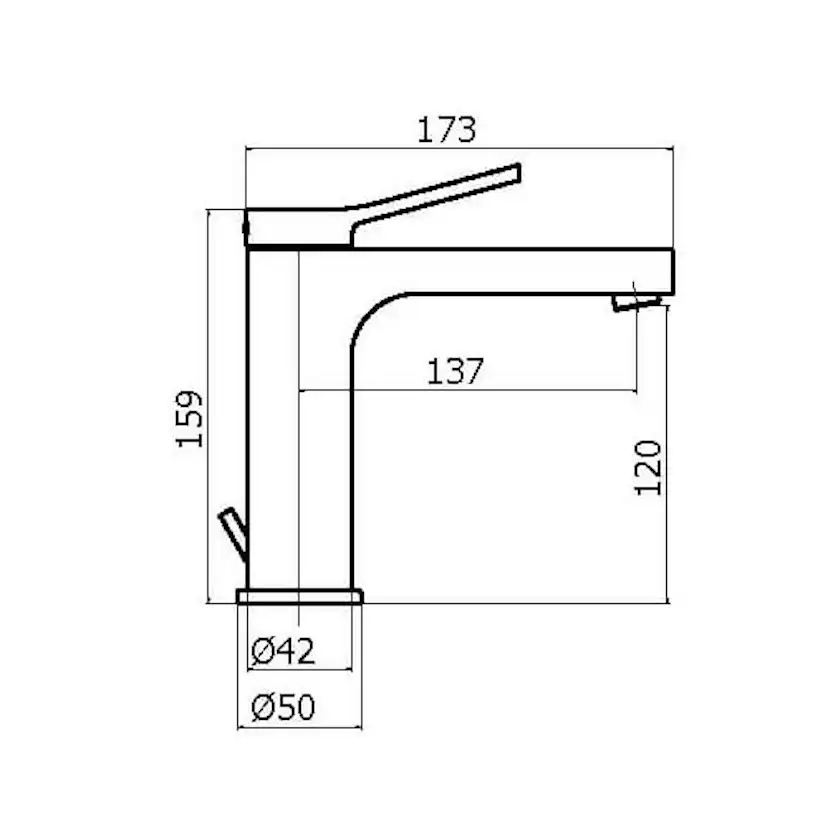 Tvättställsblandare Arredo Kobra