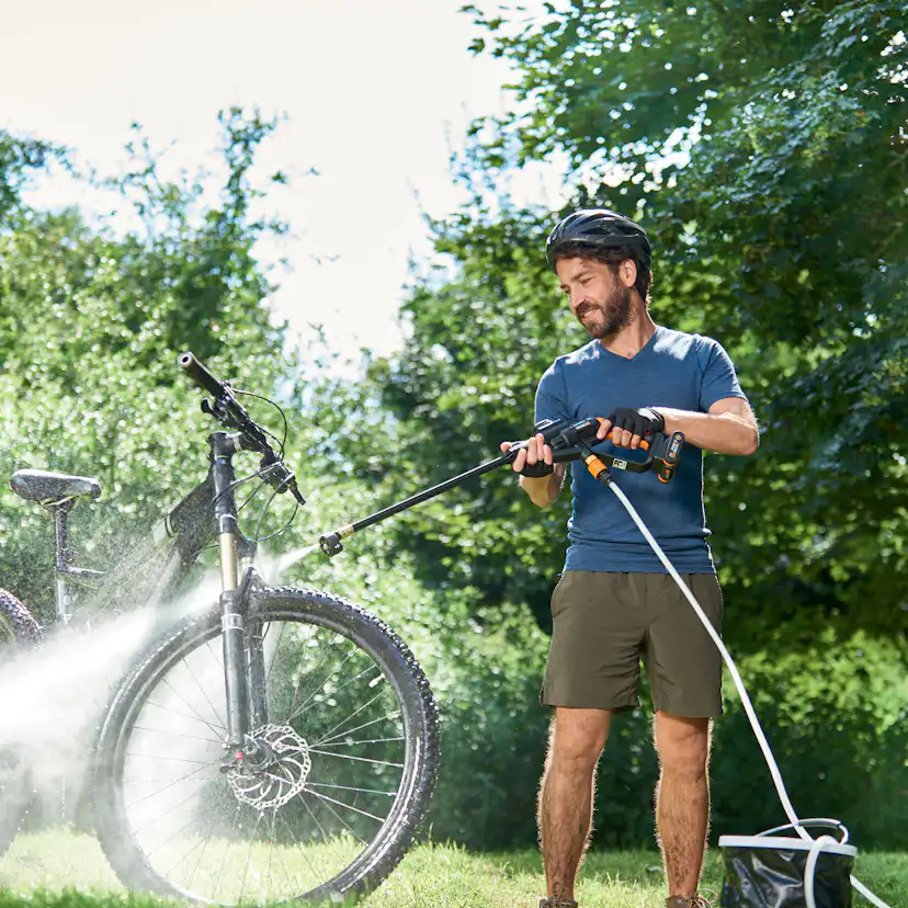 Högtryckstvätt Worx Hydroshot WG620E med Batteri