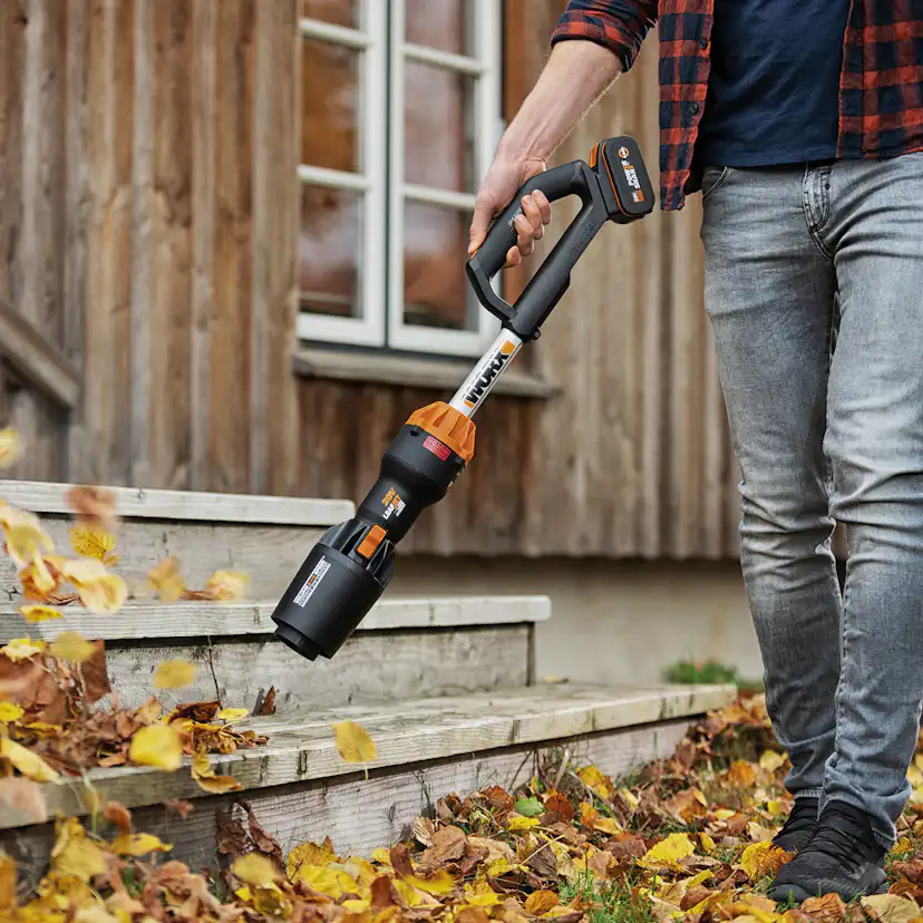 Lövblås Worx WG543E utan Batteri