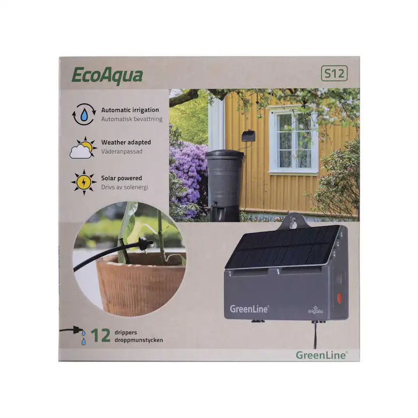 Droppbevattningssystem GreenLine EcoAqua S12