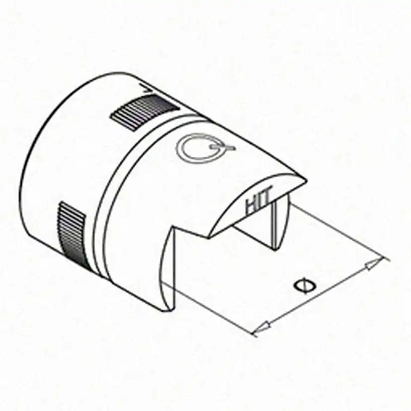 Koppling Herrljunga Ledstångsfabrik Överliggare Inomhus