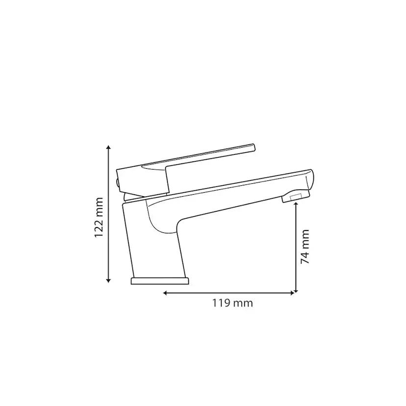 Tvättställsblandare Hafa Mix Lean