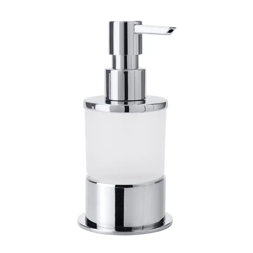 Tvåldispenser Bemeta Omega Fristående Krom/Glas