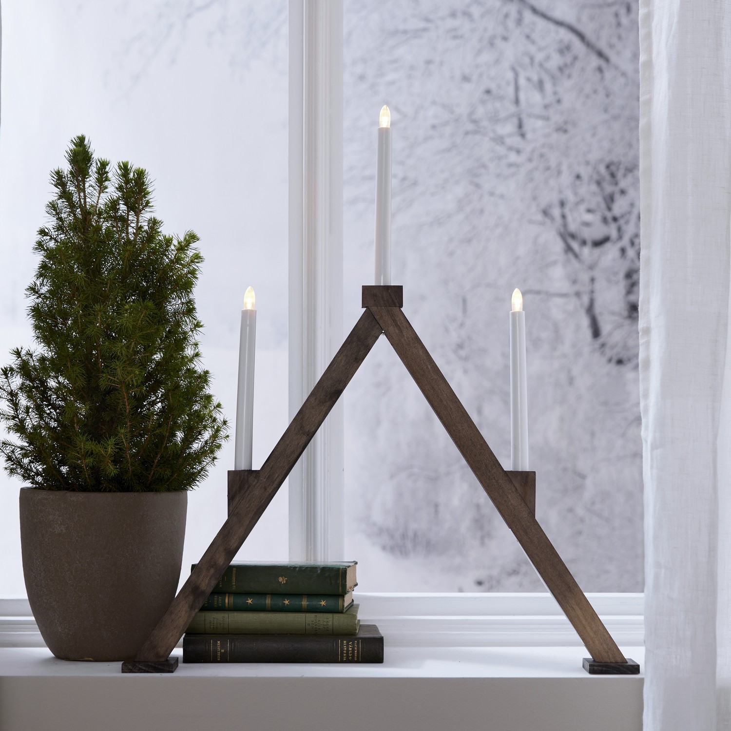 Adventsljusstake Star Trading Vika