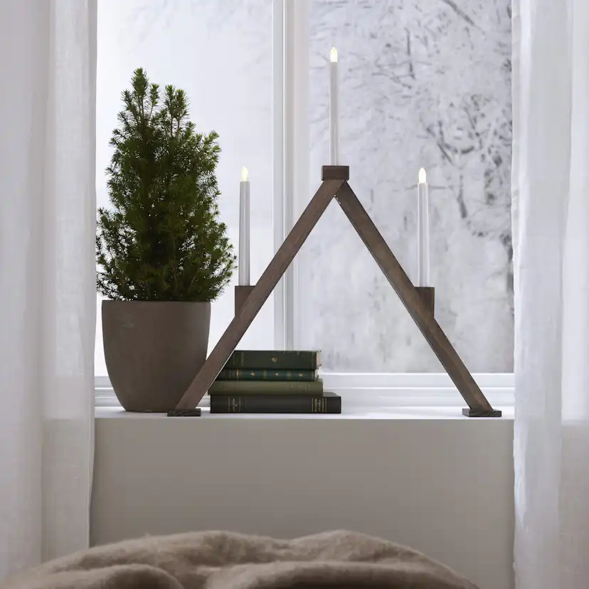 Adventsljusstake Star Trading Vika