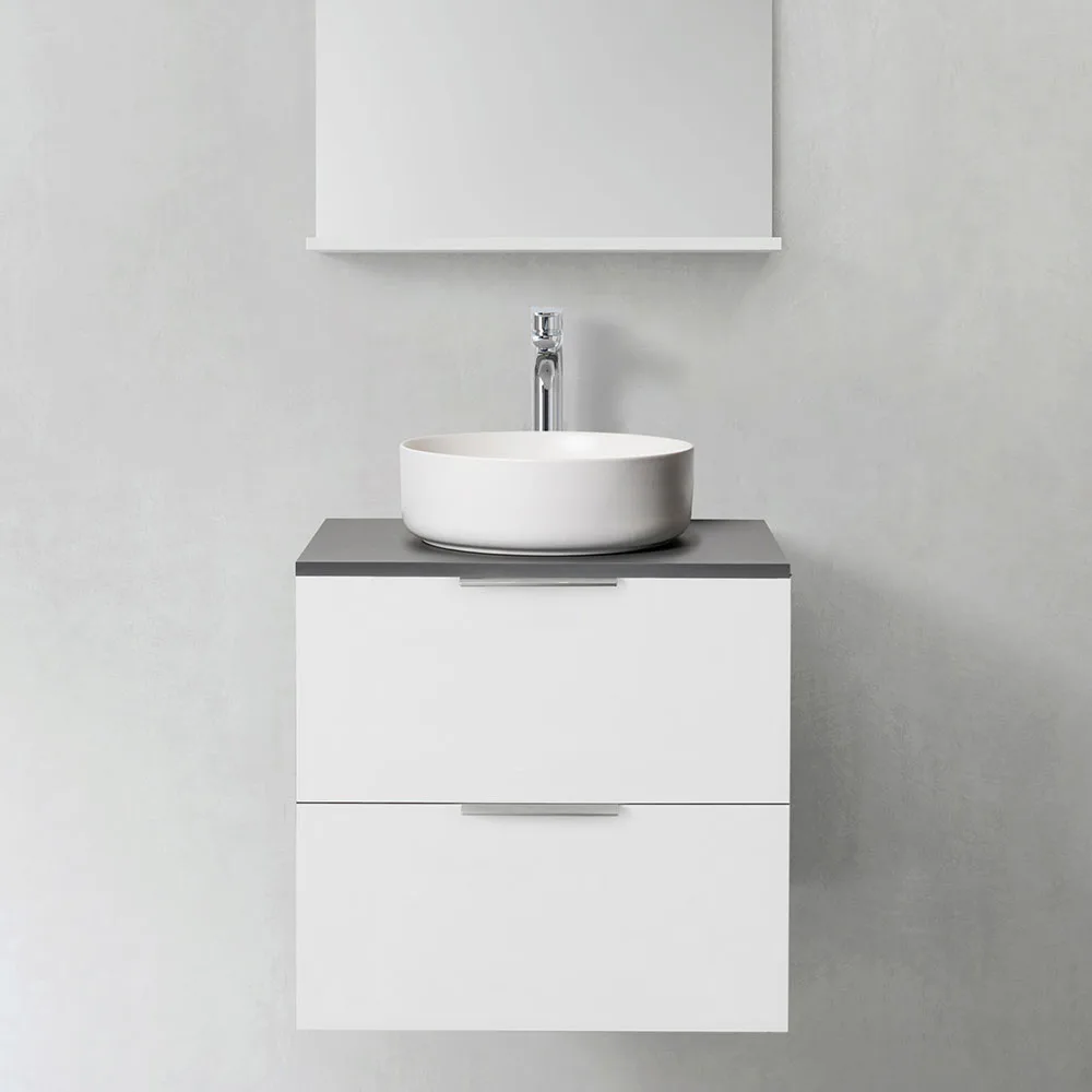 Tvättställsskåp Hafa Shape med Tvättställ