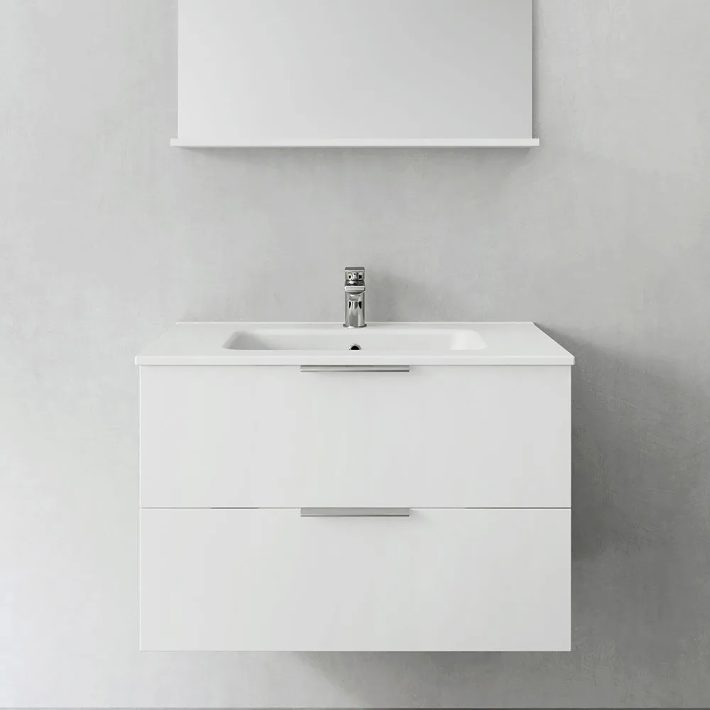 Tvättställsskåp Hafa Shape med Tvättställ