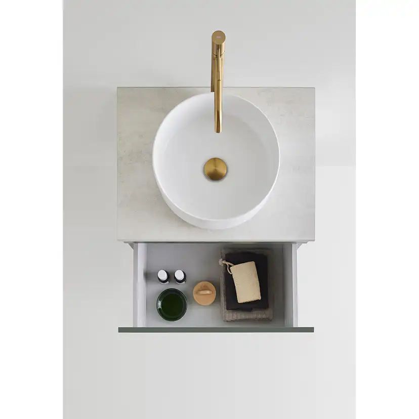 Tvättställsskåp Hafa Haze med Bänkskiva och Tvättställ