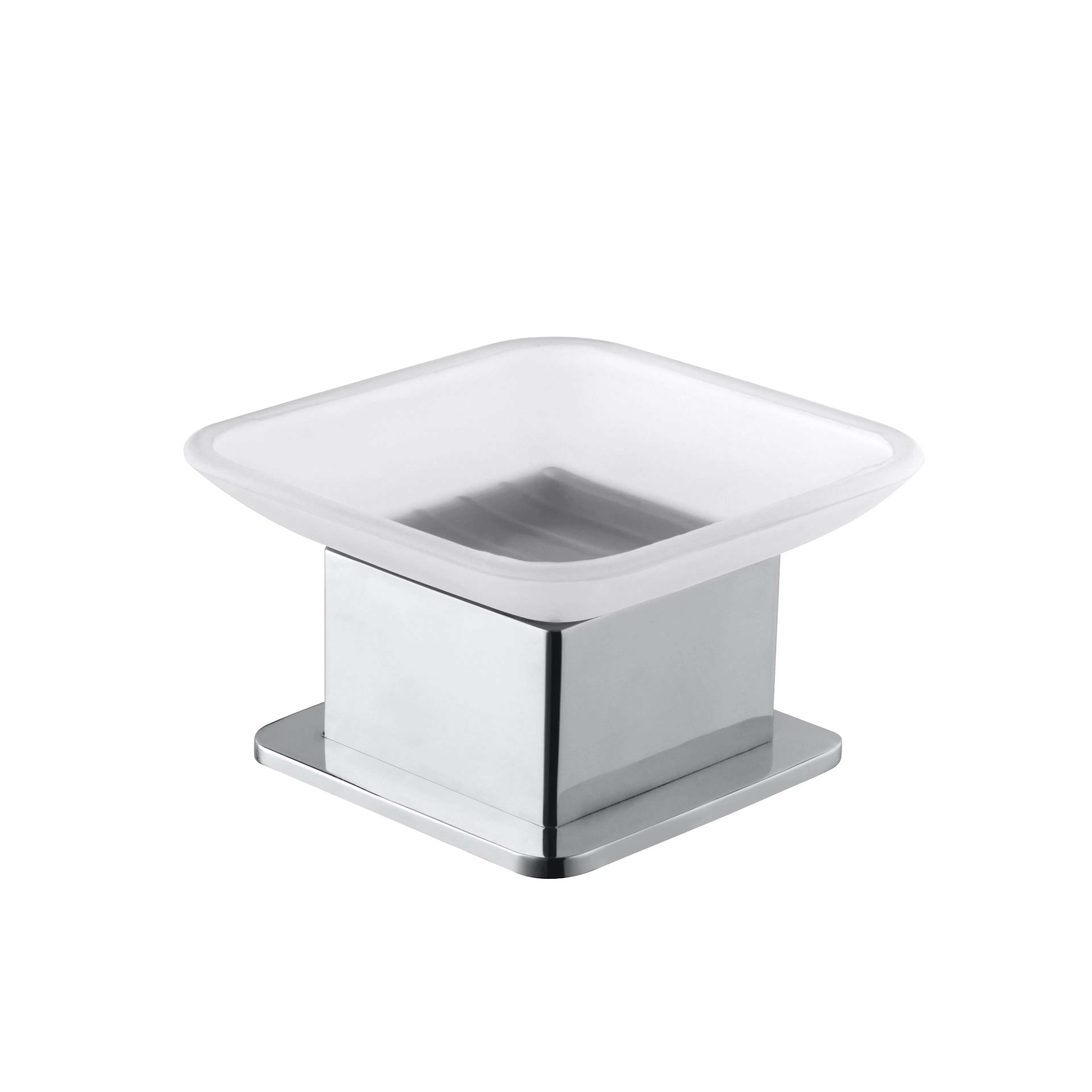 Tvålkopp Bemeta Fristående Krom/Glas