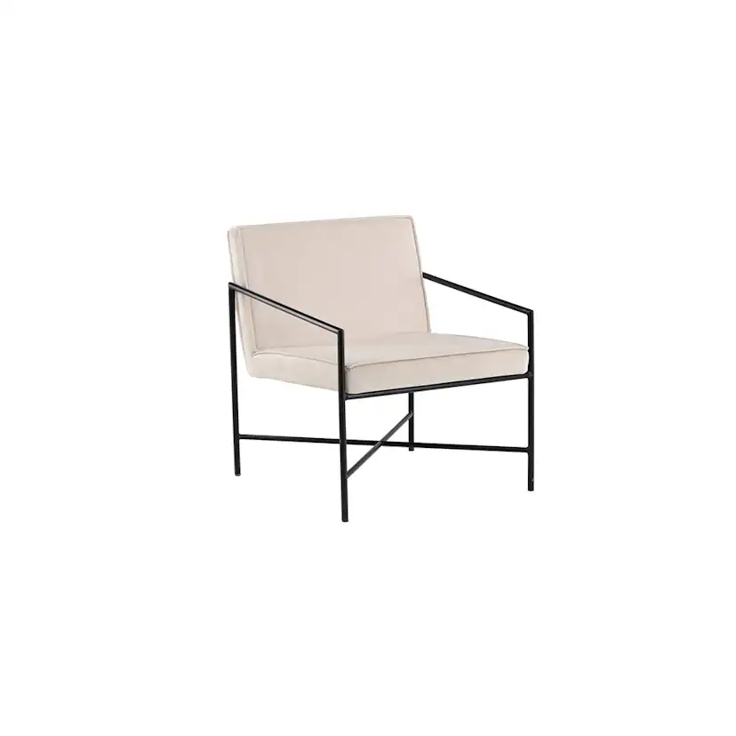 Fåtölj Venture Home Rakel Sammet