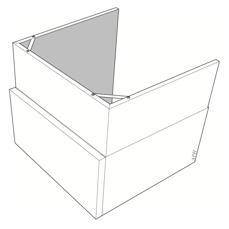 Överskåp Nibe 395-645 mm