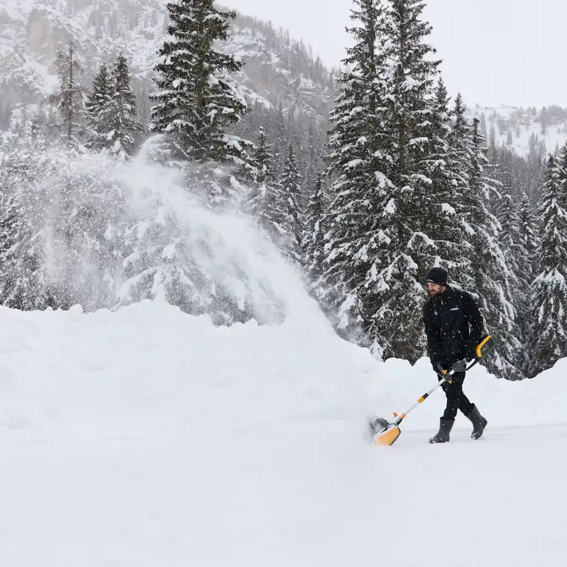 Snöskyffel ST 300e Elektrisk utan Batteri