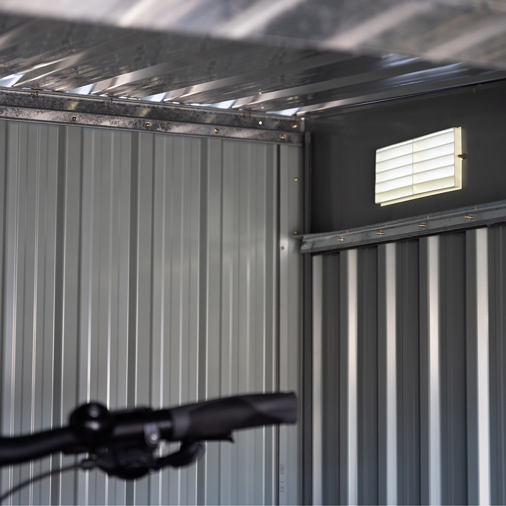 Cykelförråd Metalcraft 4,2m² Låsbart för Utomhusbruk