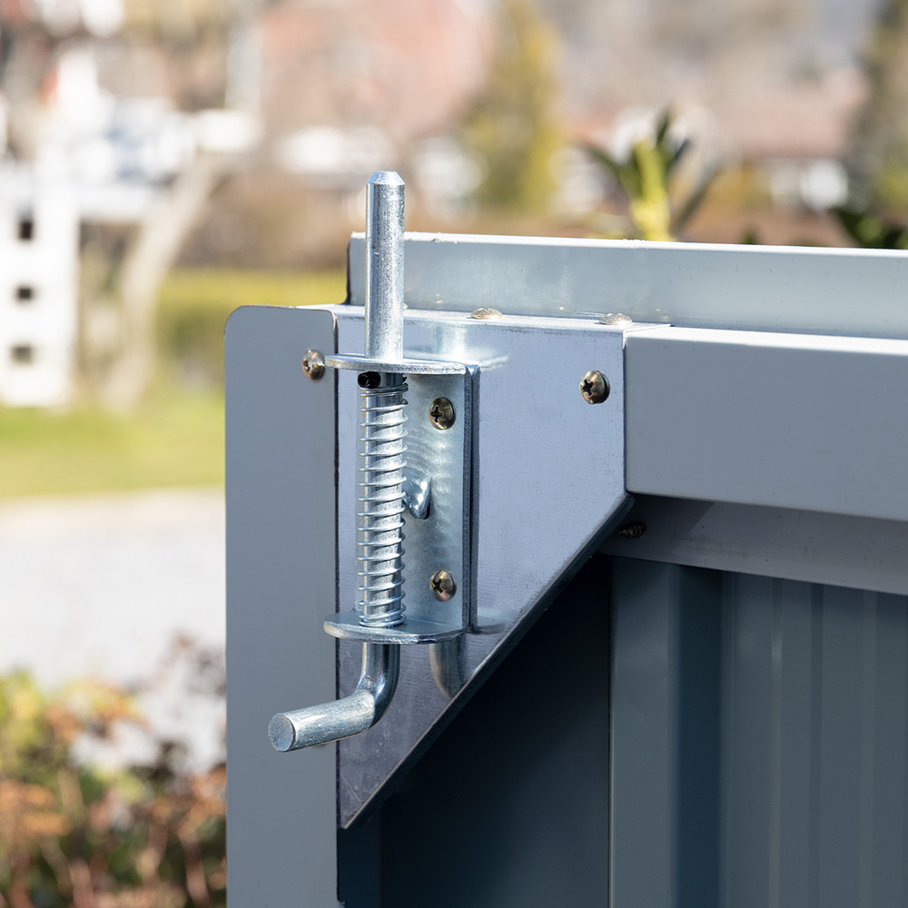 Cykelförråd Metalcraft 4,2m² Låsbart för Utomhusbruk