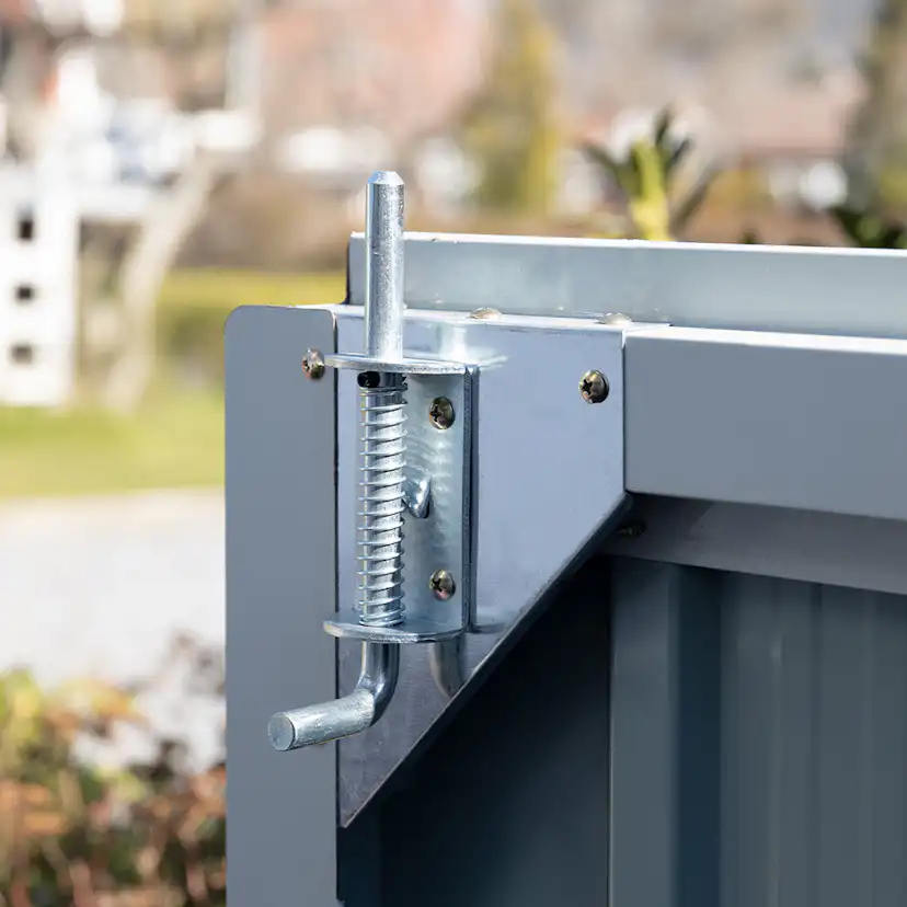 Cykelförråd Metalcraft 4,2m² Låsbart för Utomhusbruk