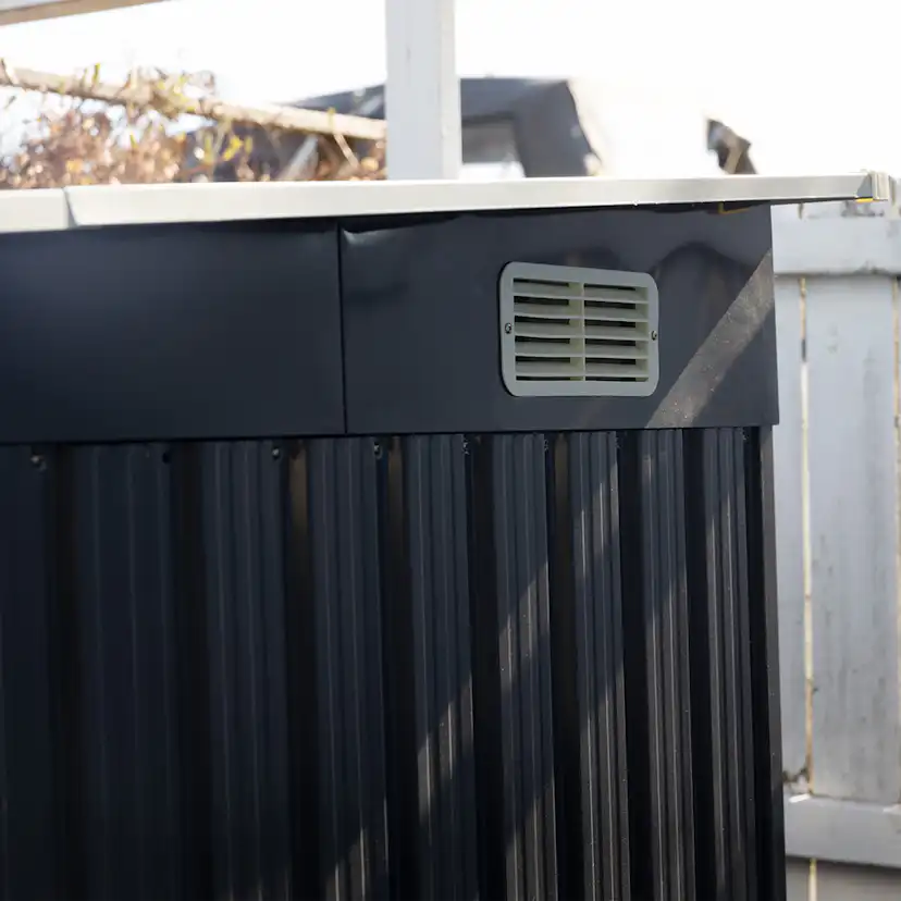 Cykelförråd Metalcraft 4,2m² Låsbart för Utomhusbruk