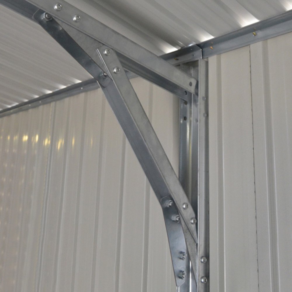 Garage Metalcraft 18m² Antracit/Vit Uteförråd