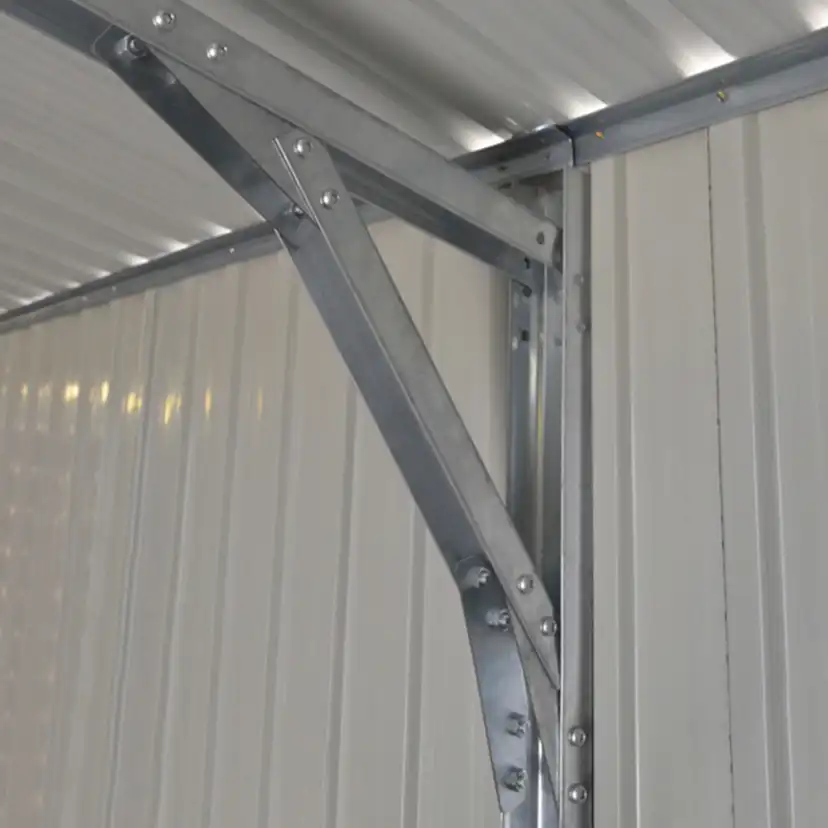 Garage Metalcraft 18m² Antracit/Vit Uteförråd