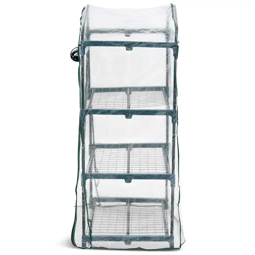 Växthus Metalcraft 0,3 kvm Grön Rektangulärt