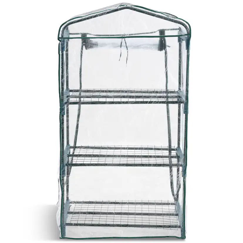 Växthus Metalcraft 0,3 kvm Grön Rektangulärt