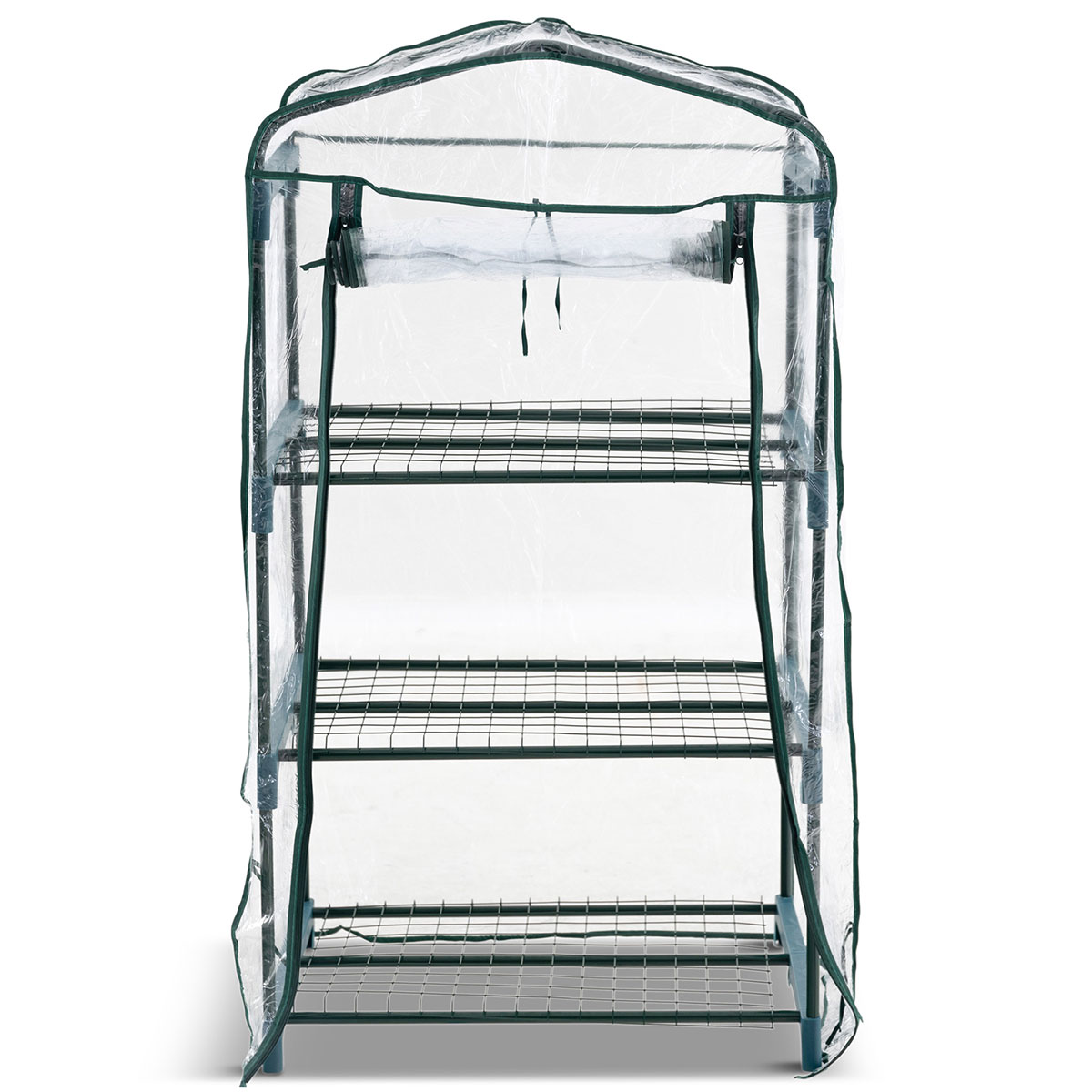 Växthus Metalcraft 0,3 kvm Grön Rektangulärt