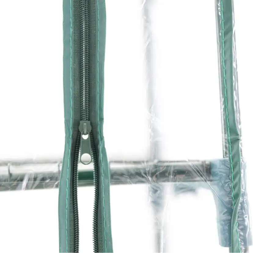 Växthus Metalcraft 0,3 kvm Grön Rektangulärt