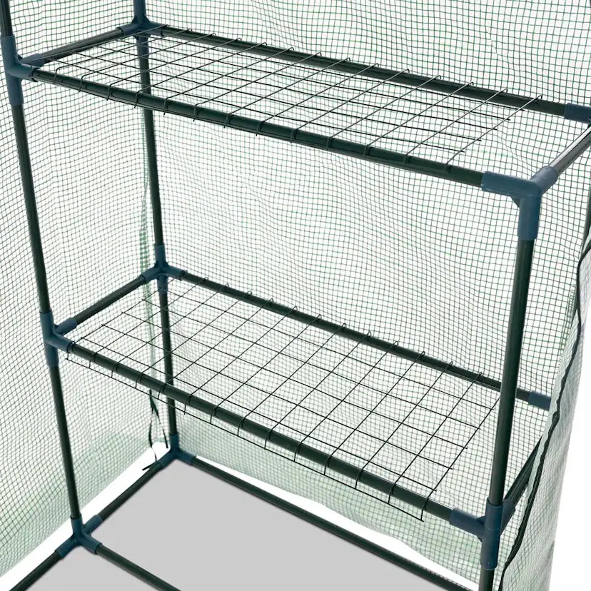 Växthus Metalcraft 1,04 kvm Grön Rektangulärt