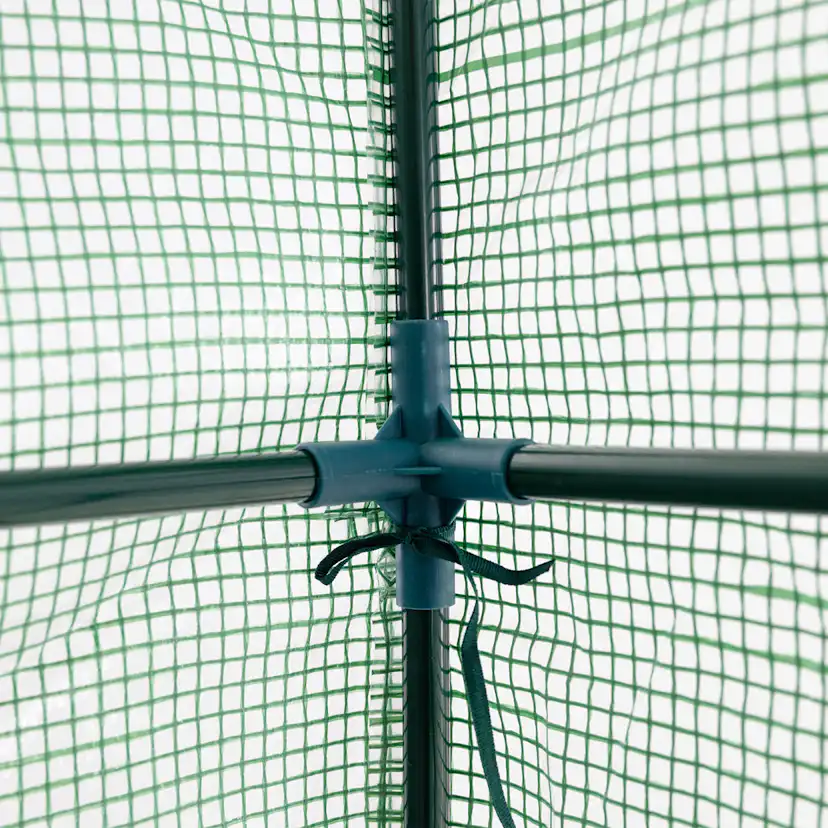 Växthus Metalcraft 1,04 kvm Grön Rektangulärt