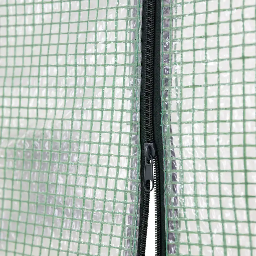 Växthus Metalcraft 2,04 kvm Grön Kvadrat