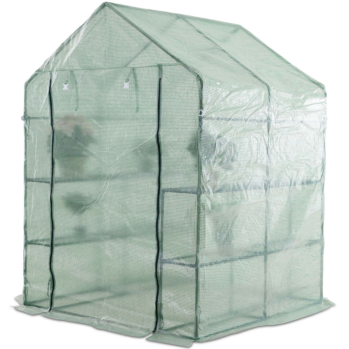 Växthus Metalcraft 2,04 kvm Grön Kvadrat