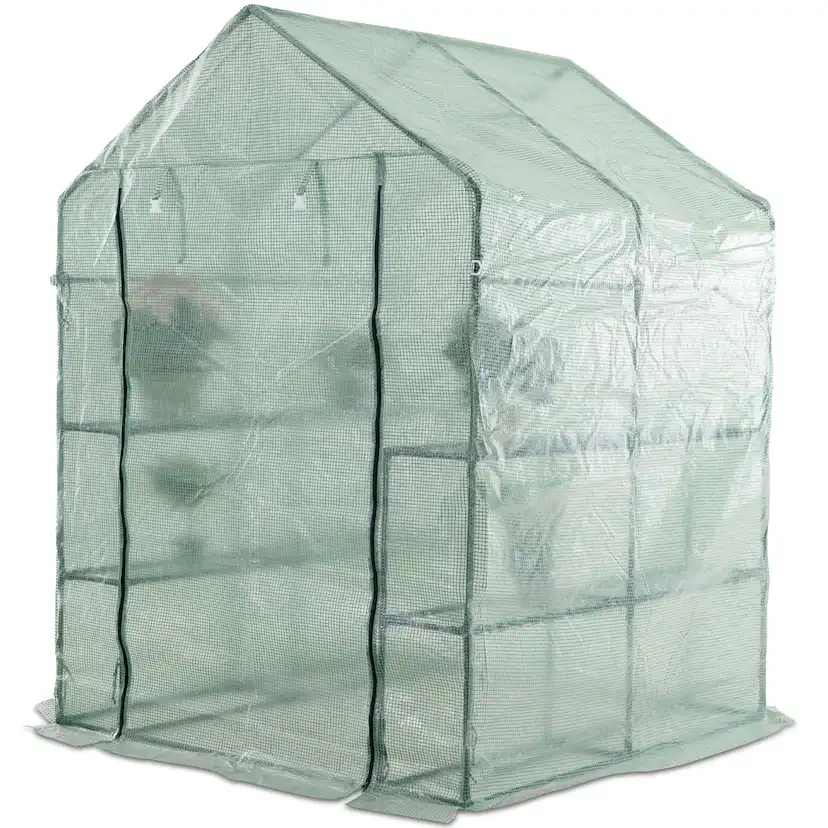 Växthus Metalcraft 2,04 kvm Grön Kvadrat